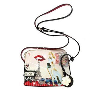 Retro-Inspired Crossbody Bag
